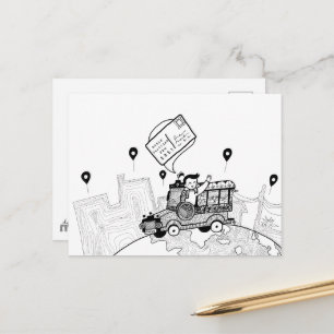 Wereld Briefkaart Dag 2021 (BW)