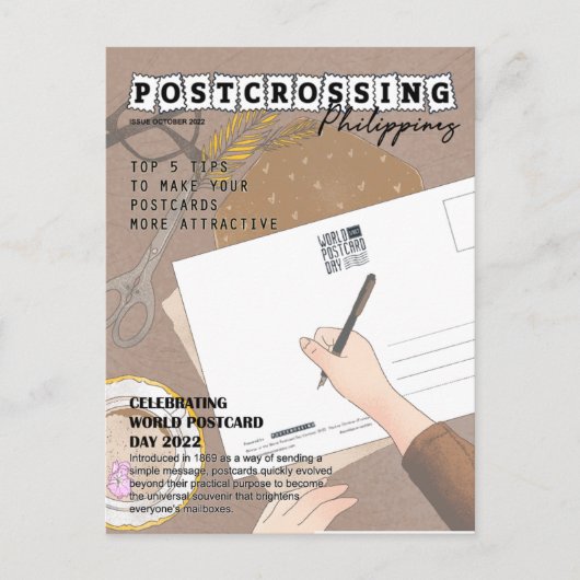 Wereld Briefkaart Dag 2022 (Voorkant)