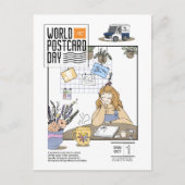 Wereld Briefkaart Dag 2022 (Voorkant)