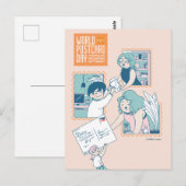 Wereld Briefkaart Dag 2022 (Voorkant / Achterkant)