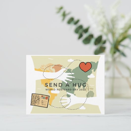 Wereld Briefkaart Dag 2023 (Staand voorkant)