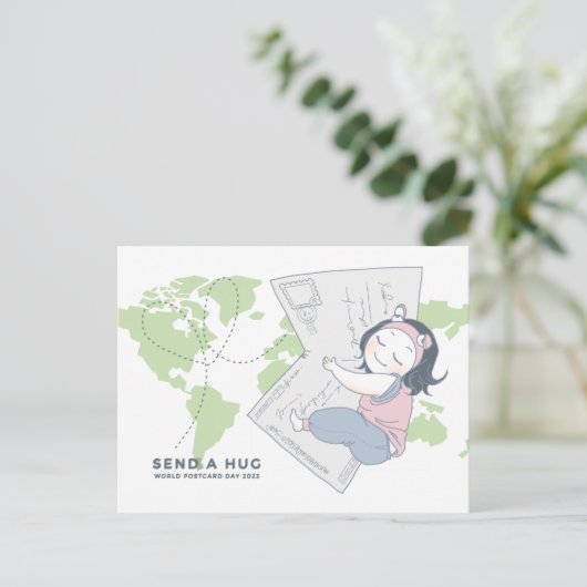 Wereld Briefkaart Dag 2023 (Staand voorkant)