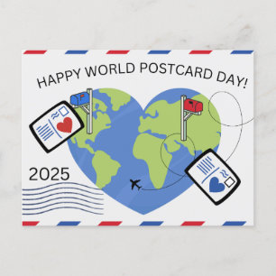 Wereld Briefkaart Dag 2025 briefkaart