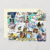 Wereld Briefkaart Dag - Misc Postzegels Briefkaart (Voorkant / Achterkant)