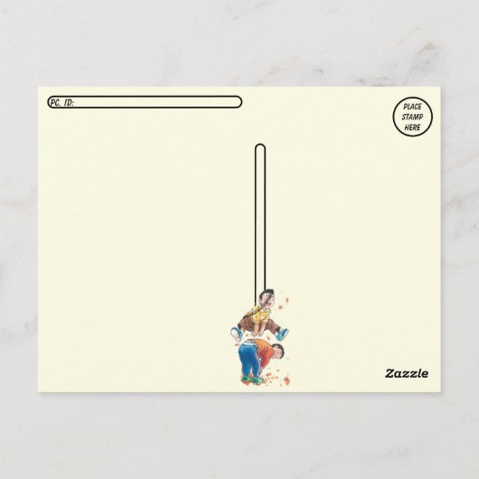 Wereld Briefkaart Dag - Misc Postzegels Briefkaart (Achterkant)