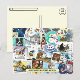 Wereld Briefkaart Dag - Misc Postzegels Briefkaart