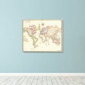 Wereld Canvas Afdruk (Insitu (Houten vloer))