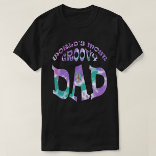 Wereld de meeste pap van Groovy T-shirt