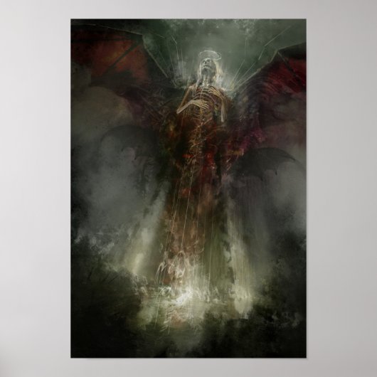 Wereld de wolk poster (Voorkant)