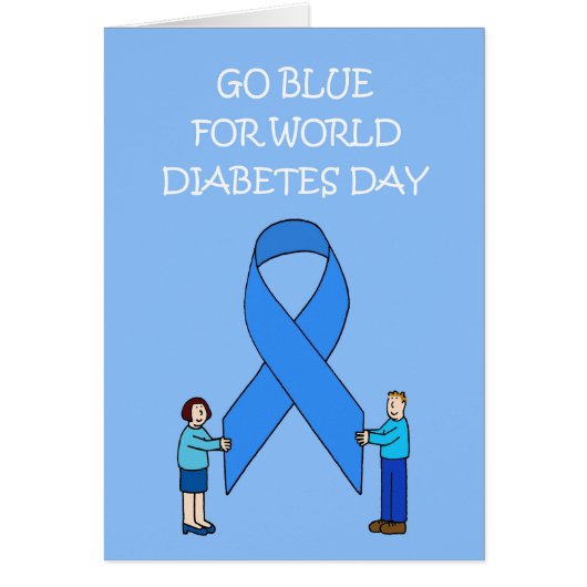 Wereld Diabetes Dag 14 november (Voorkant)