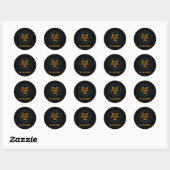 Wereld Diabetes Dag Ronde Sticker (Vel)