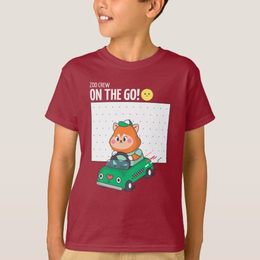 Wereld Dierendag - Zoo Crew On The Go T-shirt (Voorkant)