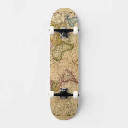 Wereld door Worcester Persoonlijk Skateboard (Voorkant)
