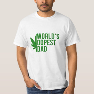wereld dopest dad t-shirt