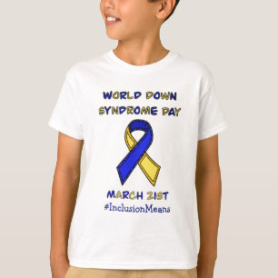 Wereld down Syndrome Dag - 21 maart T-shirt