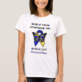 Wereld down Syndrome Dag - 21 maart T-shirt