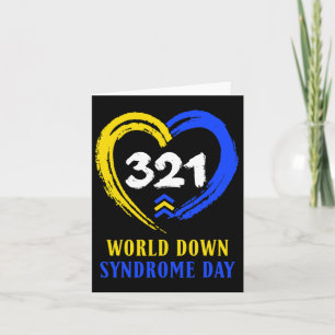 Wereld down Syndrome Dag om de ideeën van kanker t Kaart