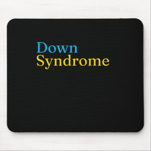 Wereld down Syndrome Dag om de ideeën van kanker t Muismat