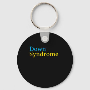 Wereld down Syndrome Dag om de ideeën van kanker t Sleutelhanger