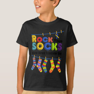 Wereld down Syndrome Dag om de ideeën van kanker t T-shirt