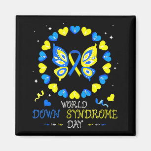 Wereld down Syndrome Day Awareness Sockets Direct  Magneet