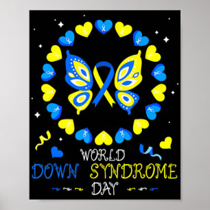 Wereld down Syndrome Day Awareness Sockets Direct  Poster