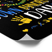 Wereld down Syndrome Day Awareness Sockets Direct  Poster (Hoek)