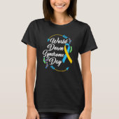 Wereld down Syndrome Day Awareness Sockets Direct  T-shirt (Voorkant)