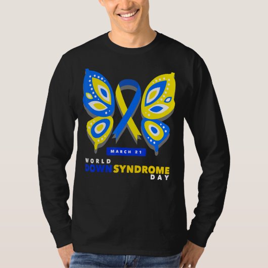 Wereld down Syndrome Day Awareness Sockets Direct  T-shirt (Voorkant)