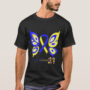 Wereld Down Syndroom Bewustzijnsdag Vrouwen T-shirt
