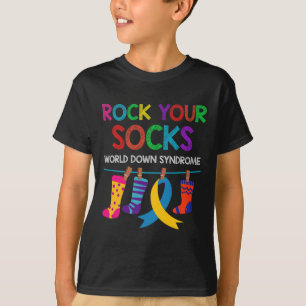 Wereld Down Syndroom Dag Jongens Meisjes Kinderen T-shirt