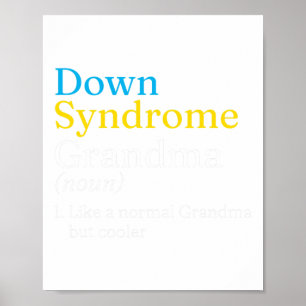 Wereld Down Syndroom Dag Om Kankerideeën Te Bestri Poster