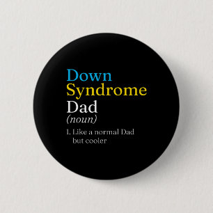 Wereld Down Syndroom Dag Om Kankerideeën Te Bestri Ronde Button 5,7 Cm