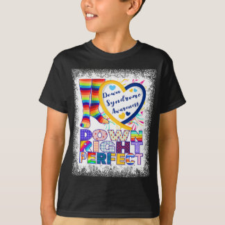 Wereld Down Syndroom Dag Rock Your Socks T21 bewus T-shirt