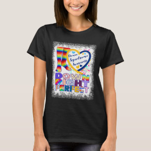 Wereld Down Syndroom Dag Rock Your Socks T21 bewus T-shirt