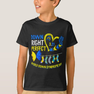 Wereld downsyndroom dag 21 maart helemaal perfect t-shirt