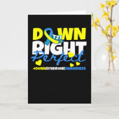 Wereld Downsyndroom Dag Kaart (Gele Bloem)