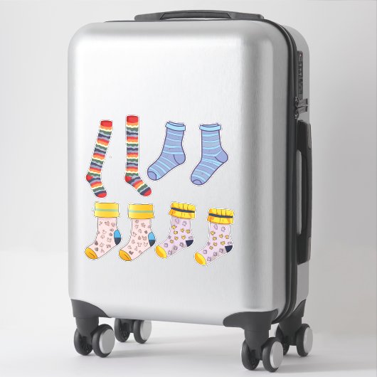Wereld Downsyndroom Dag Sticker (Koffer)
