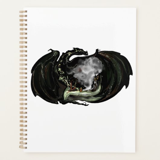 Wereld en draak planner (Voorkant)