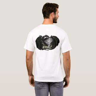 Wereld en draak t-shirt