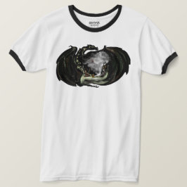 Wereld en draak t-shirt