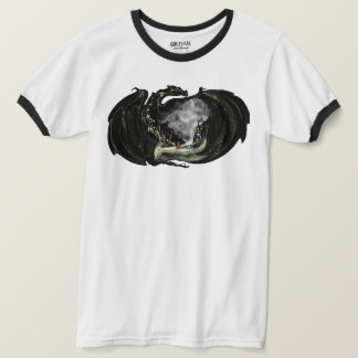 Wereld en draak t-shirt