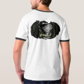 Wereld en draak t-shirt (Achterkant volledig)