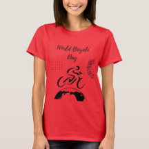 Wereld Fietsdag - Fietsliefhebber T-shirt