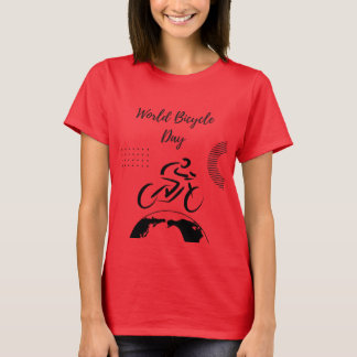 Wereld Fietsdag - Fietsliefhebber T-shirt