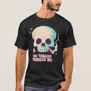 wereld geen tabak t-shirt