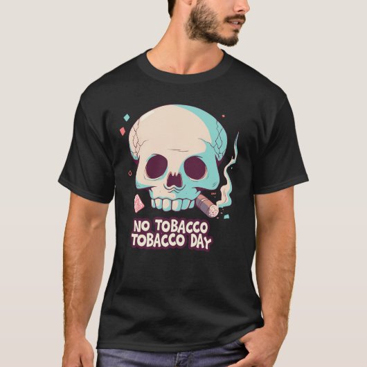 wereld geen tabak t-shirt (Voorkant)