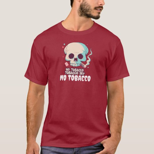wereld geen tabak t-shirt (Voorkant)
