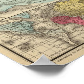 Wereld gekend bij de oudheid poster (Hoek)