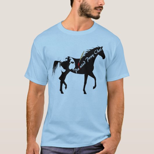 Wereld gekleurd Pony T-shirt (Voorkant)